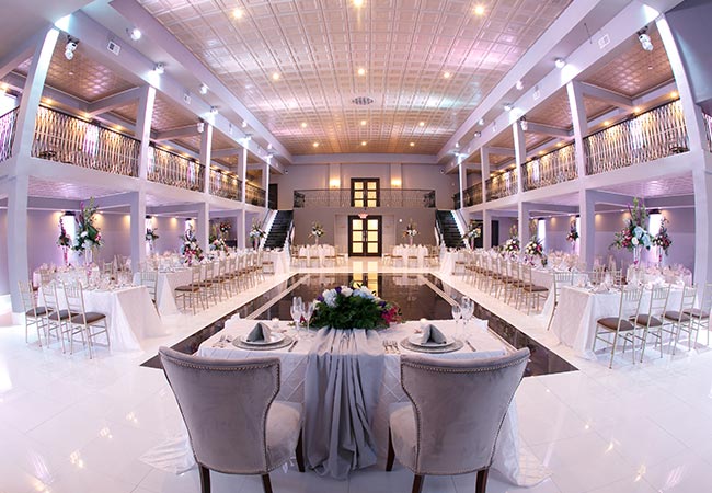 Ballroom of The Brookside Banquets