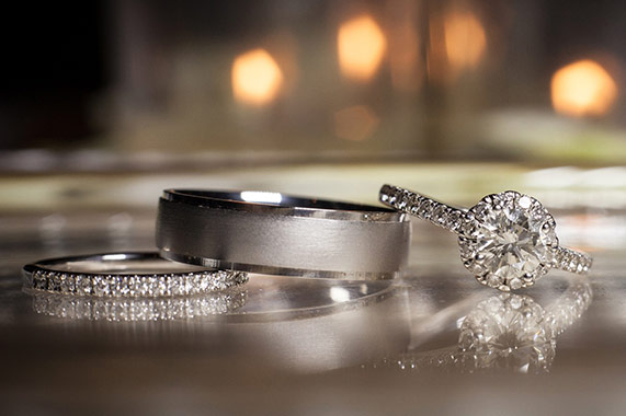 The Brookside Banquets Wedding Rings